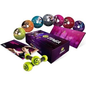 💃🏻Zumba Fitness Exhilarate Body Shaping System 7 DVD Set🏋🏼♀️